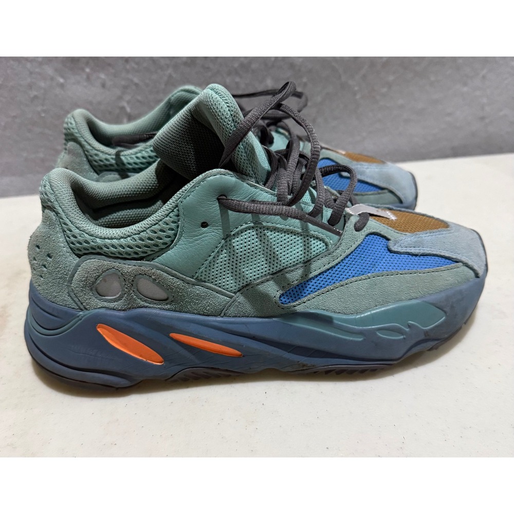 Adidas Yeezy Boost 700 Faded Azure Teal Blue Orange GZ2002 Mens 8.5